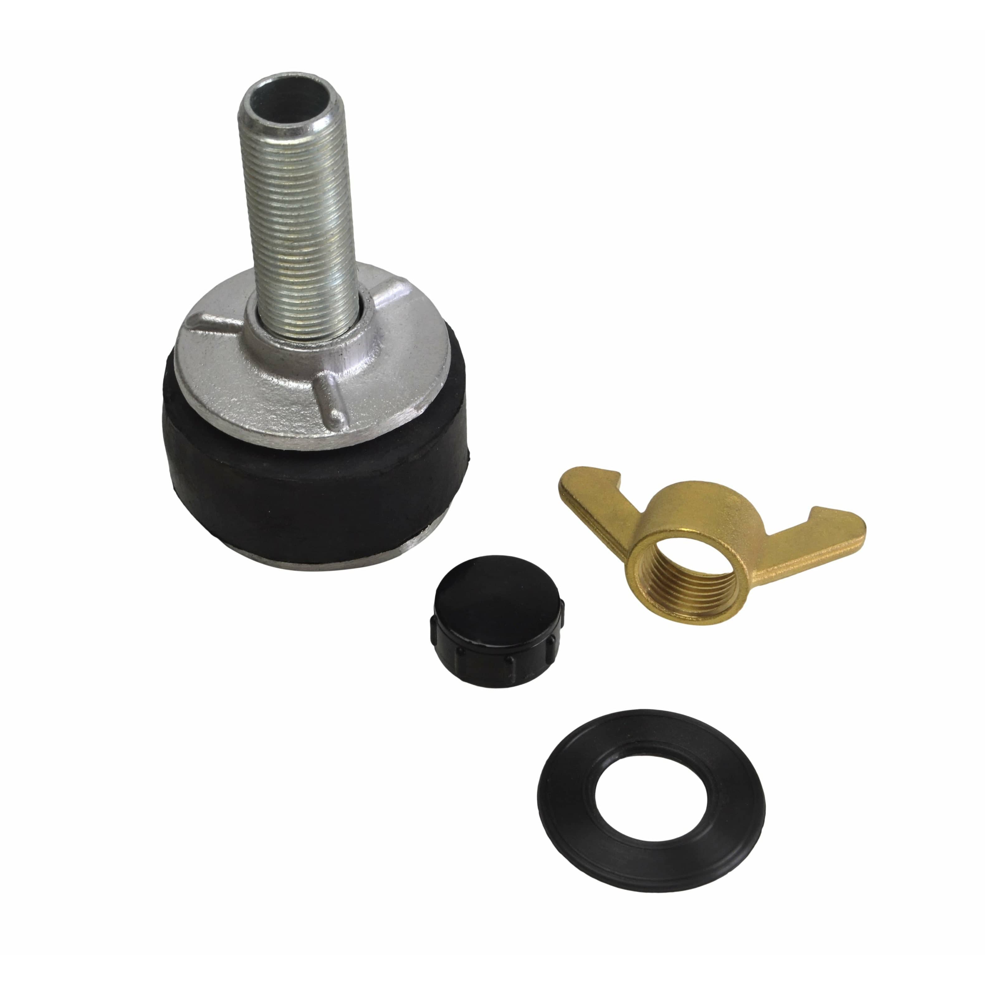 HARON Expanding Plumbing Plug Aluminium Alloy pipe plug with 13 mm bypass 62-77mm