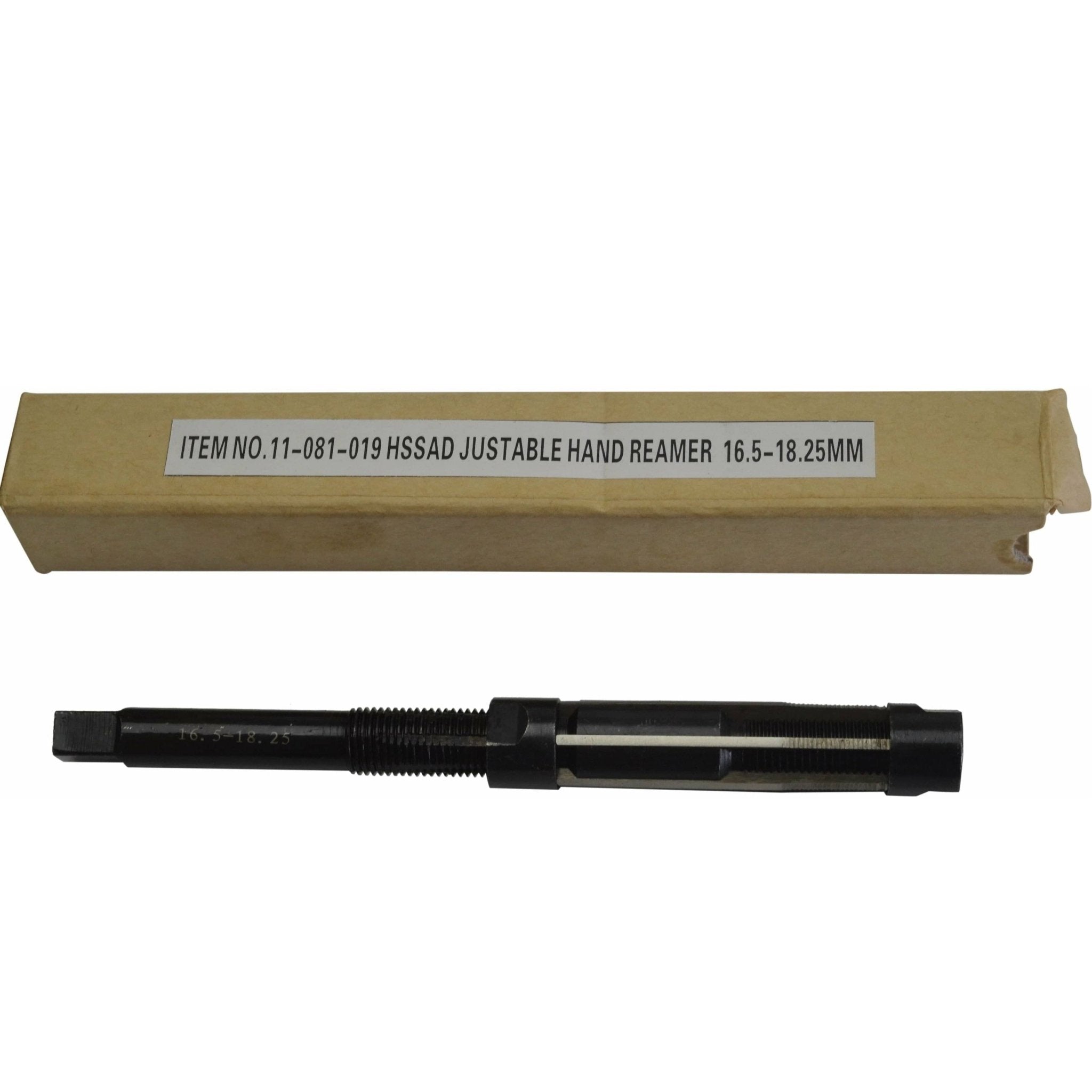 HSS Blade Adjustable Expanding Hand Reamer 16.5-18.25mm without Guide - Twin Eagle Imports