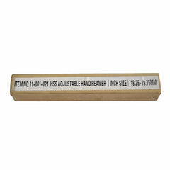 HSS Blade Adjustable Expanding Hand Reamer 18.25-19.75mm without Guide - Twin Eagle Imports