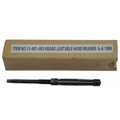 HSS Blade Adjustable Expanding Hand Reamer 8-8.7mm without Guide - Twin Eagle Imports