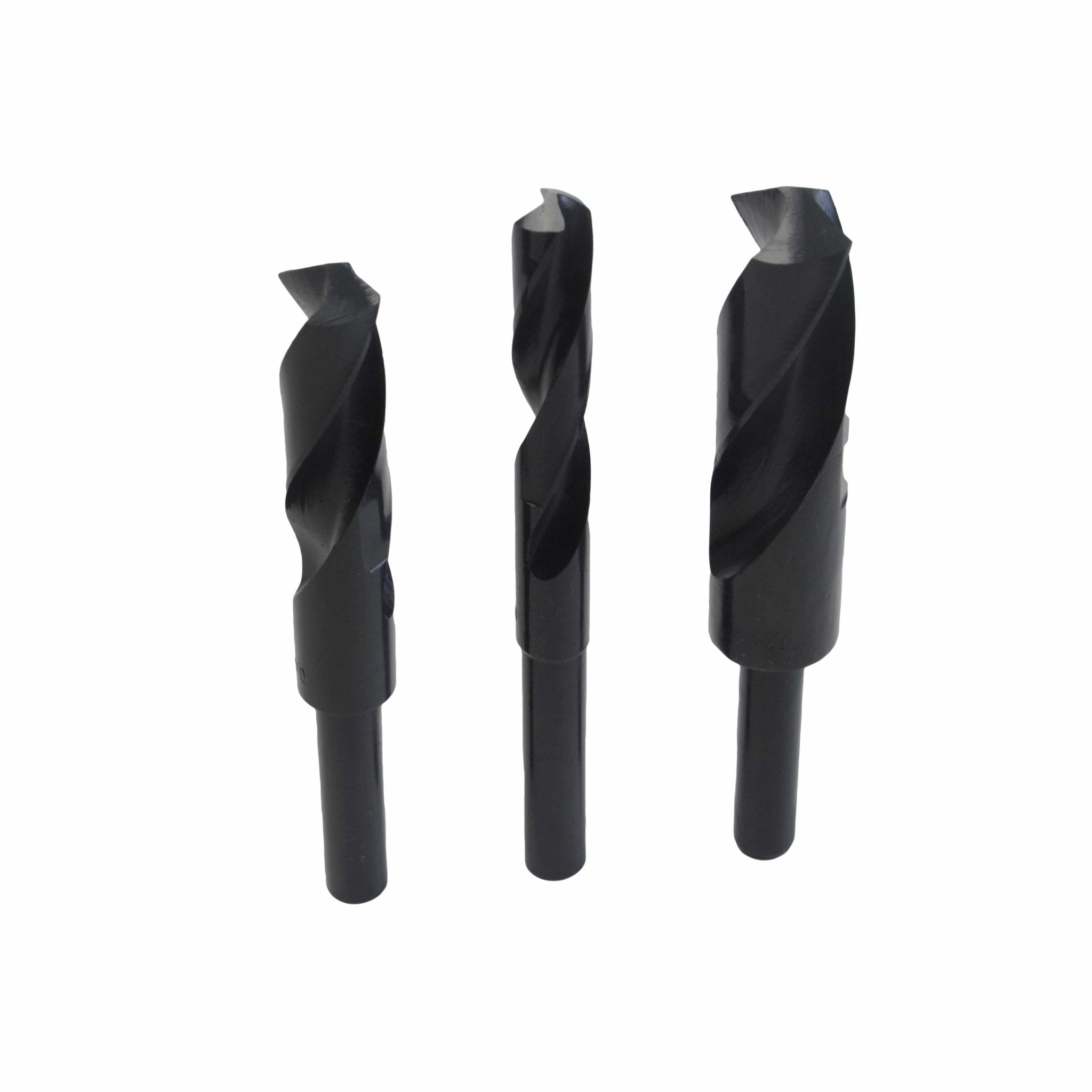 HSS Imperial Drill Bit Set – 8 Piece (9/16"–1") – Right Hand, 1/2" Reduced Shank - Twin Eagle Imports