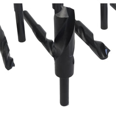 HSS Imperial Drill Bit Set – 8 Piece (9/16"–1") – Right Hand, 1/2" Reduced Shank - Twin Eagle Imports