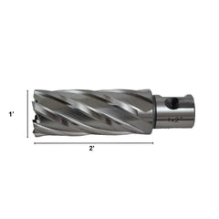 Imperial HSS Annular Cutter 1"x2" Weldon Shank - Twin Eagle Imports