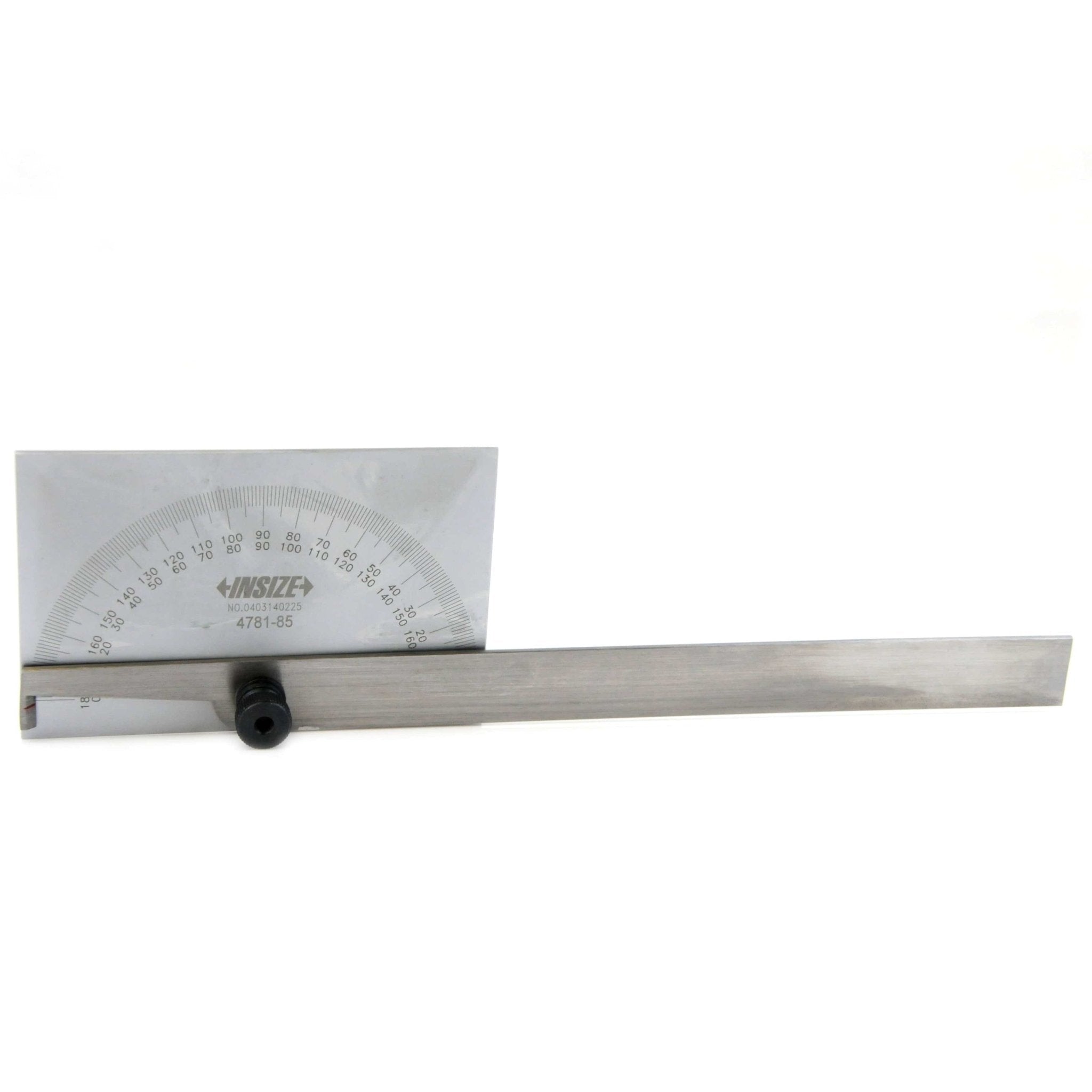 Insize 180° Protractor Range Series 4781-85 - Twin Eagle Imports