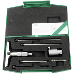 Insize 4pc Metric Depth Micrometer 0-100mm Range Series 3241-100 - Twin Eagle Imports
