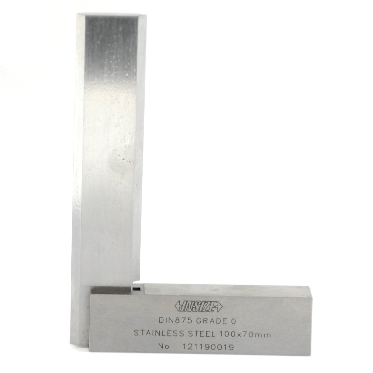 Insize 90° Bevelled Edge Square 100x70mm Range Series 4795-100 - Twin Eagle Imports