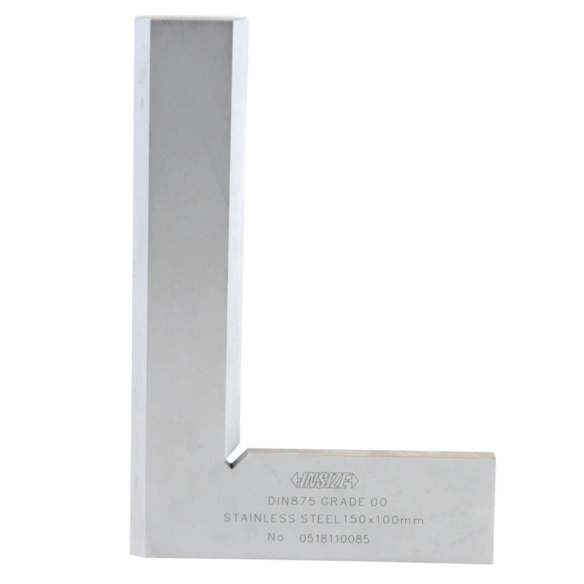 Insize 90° Bevelled Edge Square 150x100mm Range Series 4790-0150 - Twin Eagle Imports