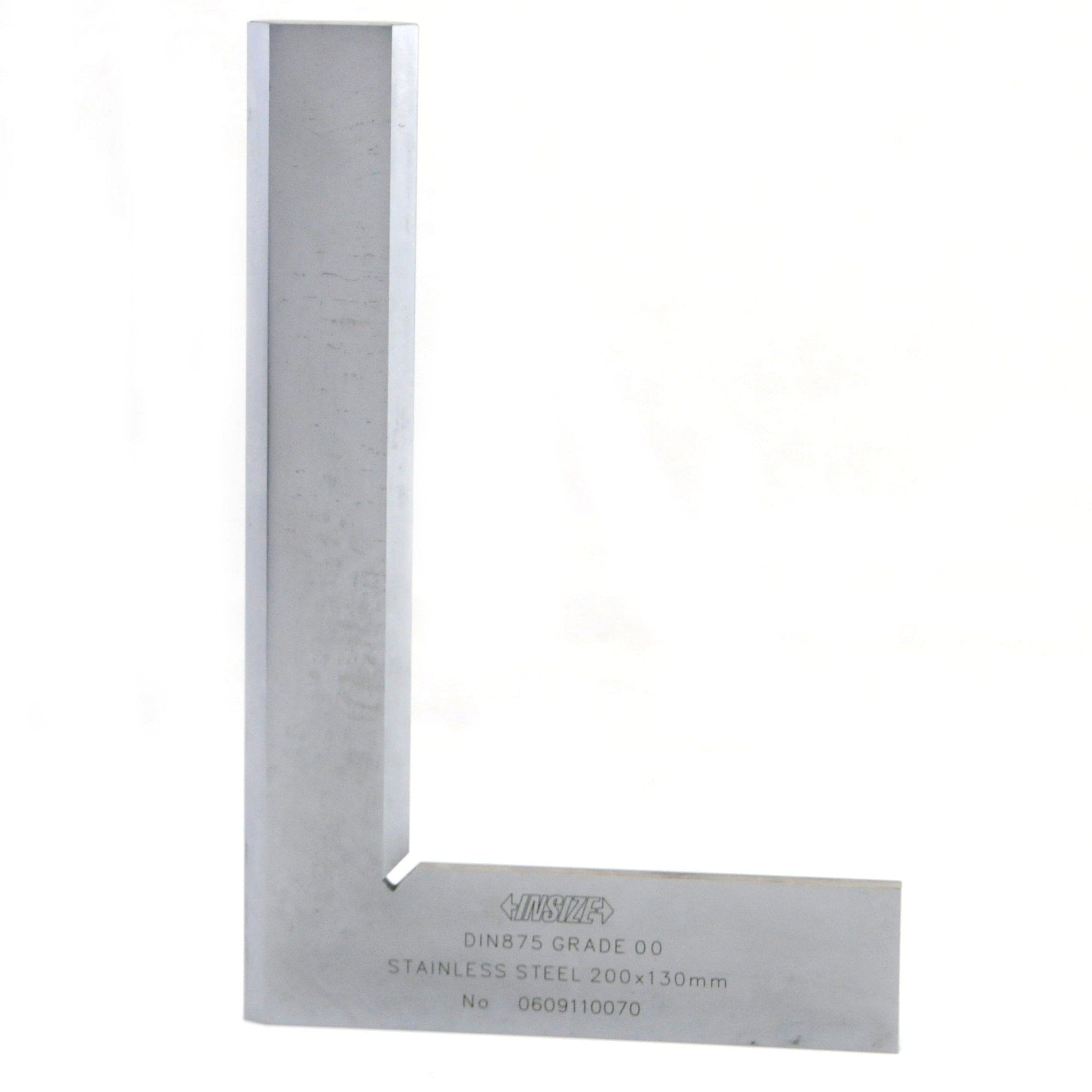 Insize 90° Bevelled Edge Square 200x130mm Range Series 4790-0200 - Twin Eagle Imports