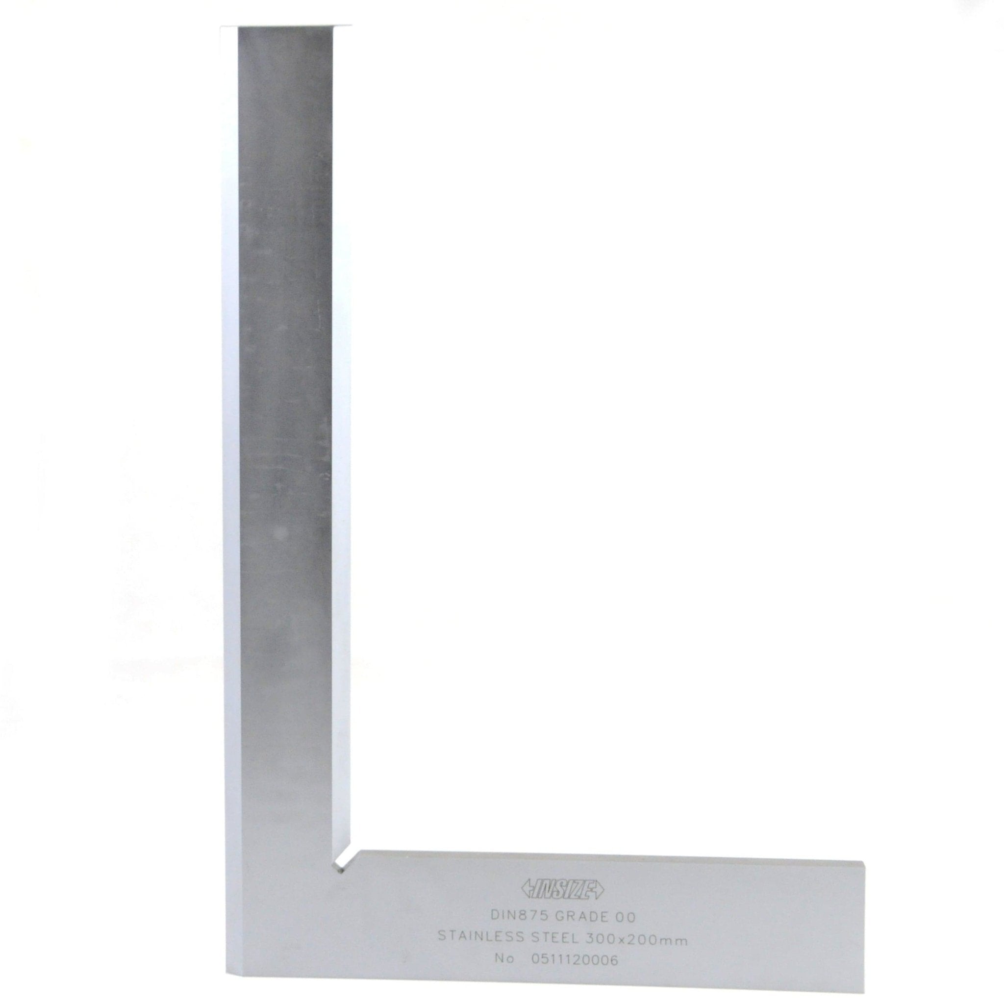 Insize 90° Bevelled Edge Square 300x200mm Range Series 4790-0300 - Twin Eagle Imports