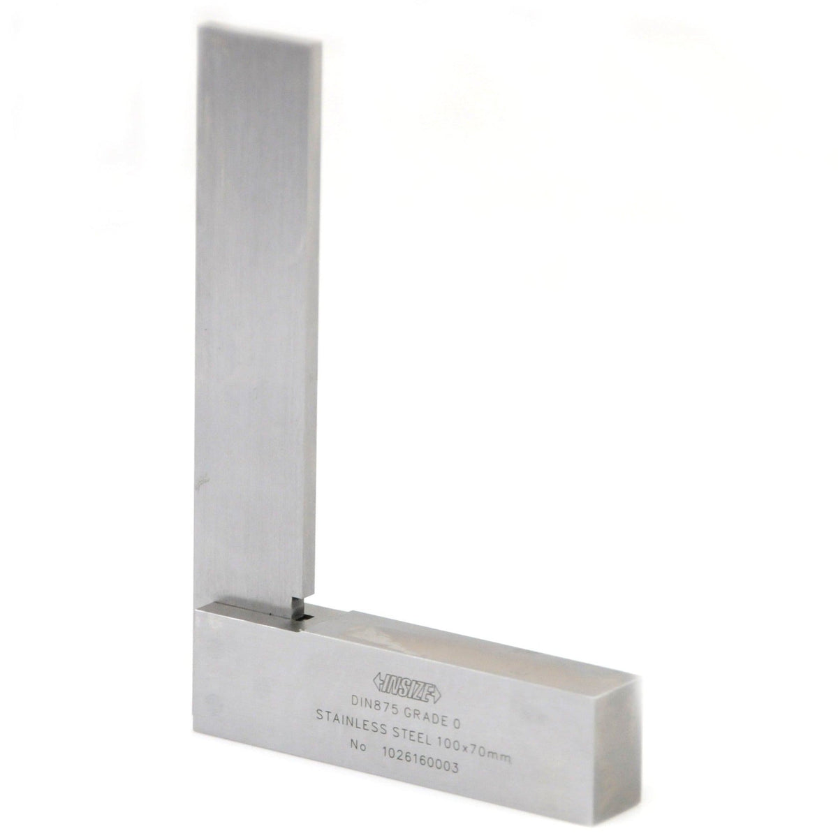 Insize 90° Flat Edge Square 100x70mm Range Series 4792-100 - Twin Eagle Imports