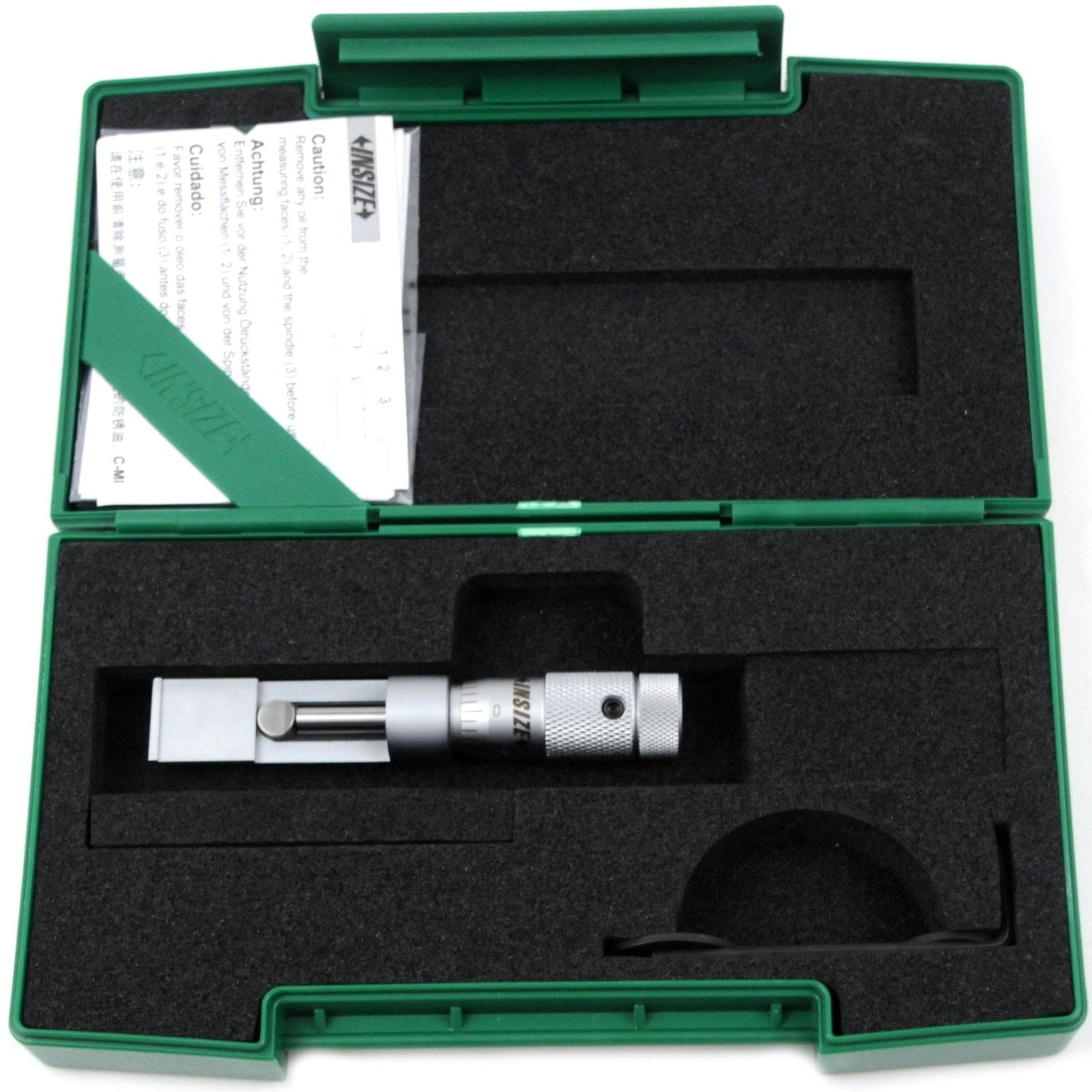 Insize Aluminium Can Seam Micrometer 0-0.6" Range Series 3293-062 - Twin Eagle Imports