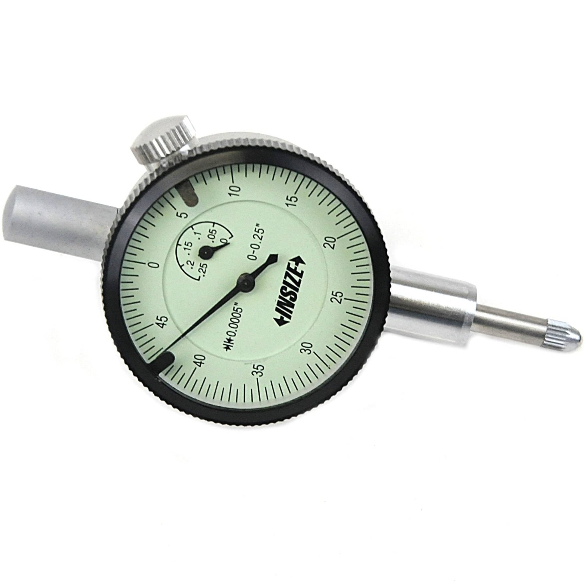 Insize Compact Dial Indicator 0 - 0.25" Range Series 2304-0255 - Twin Eagle Imports