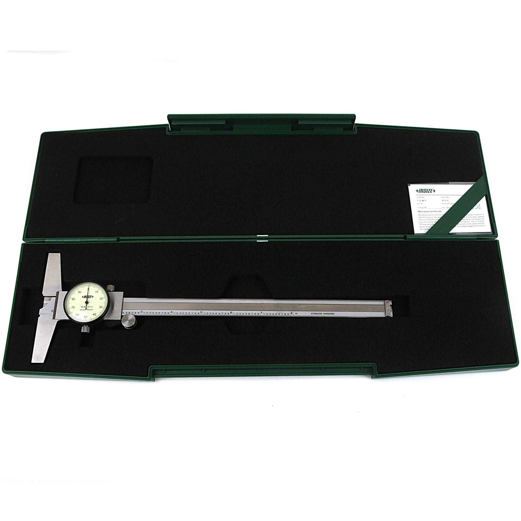 Insize Dial Caliper 0-8" Range Series 1348-8 - Twin Eagle Imports