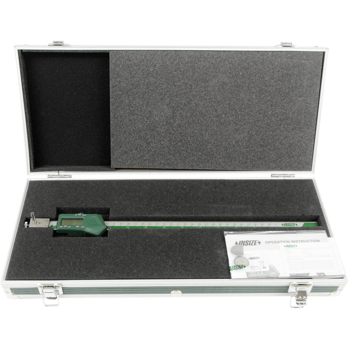 Insize Digital Back-Jaw Caliper 10-300mm/0.4-12" Range Series 1177-300 - Twin Eagle Imports