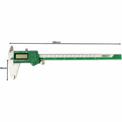 Insize Digital Caliper 0-200mm / 0-8" Range Series 1103-200 - Twin Eagle Imports