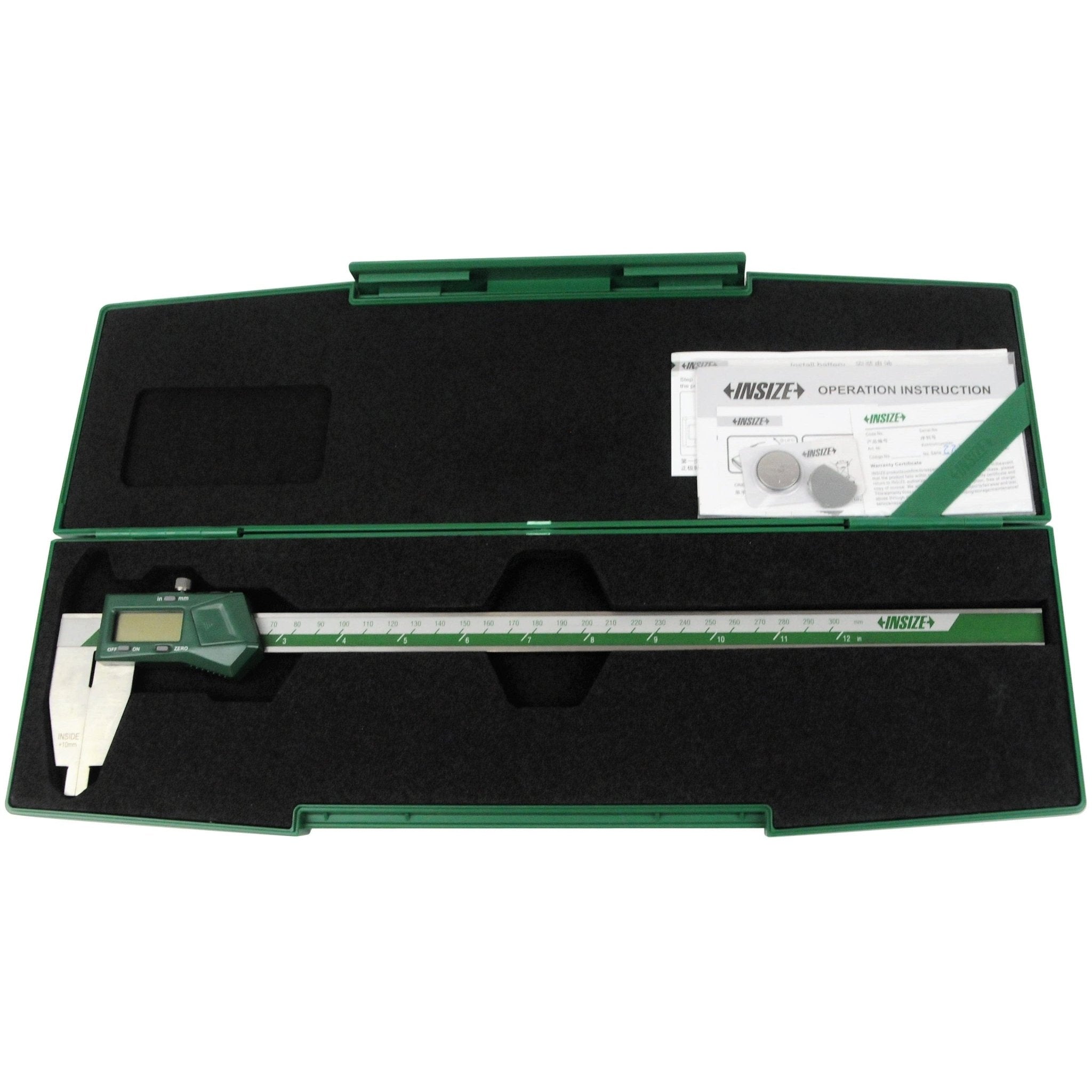 Insize Digital Caliper 0-300mm/0-12" Range Series 1170-306 - Twin Eagle Imports