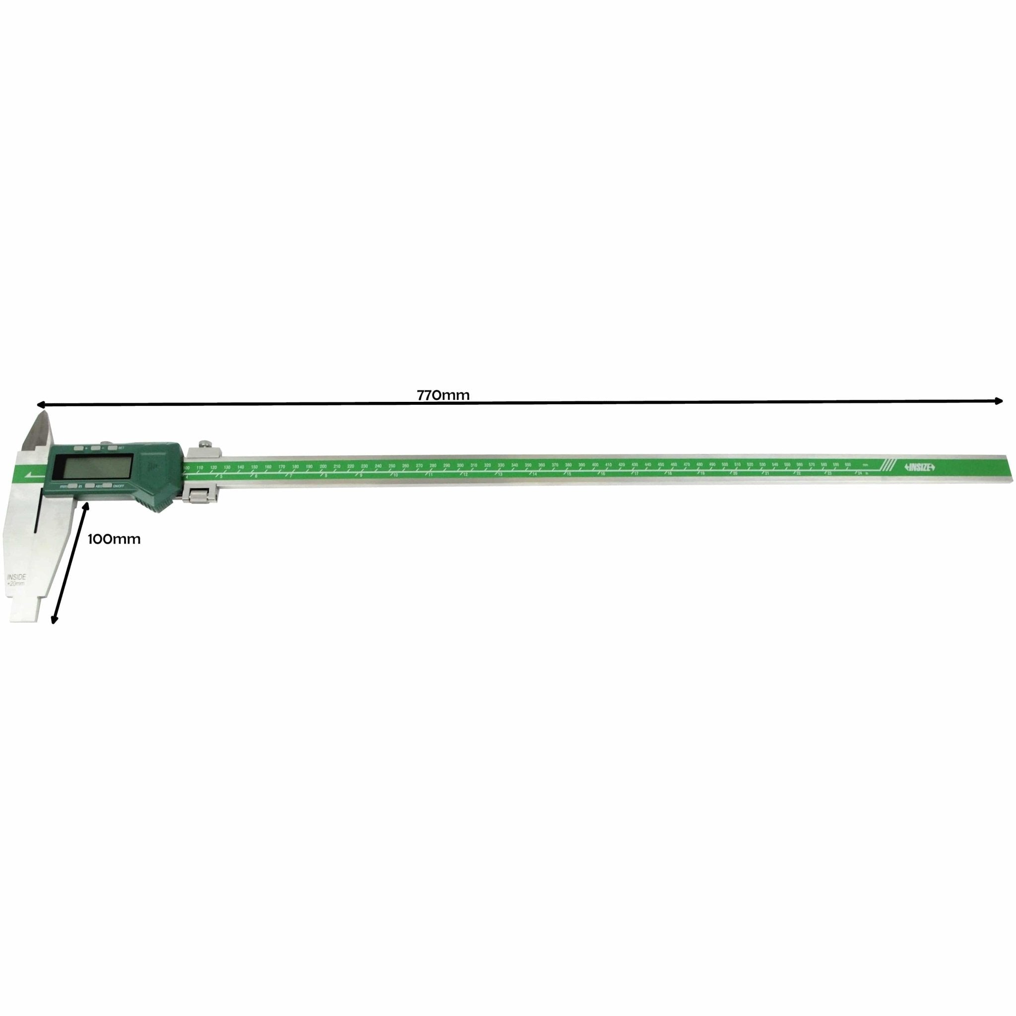 Insize Digital Caliper 0-600mm / 0-24" Range Series 1136-601 - Twin Eagle Imports