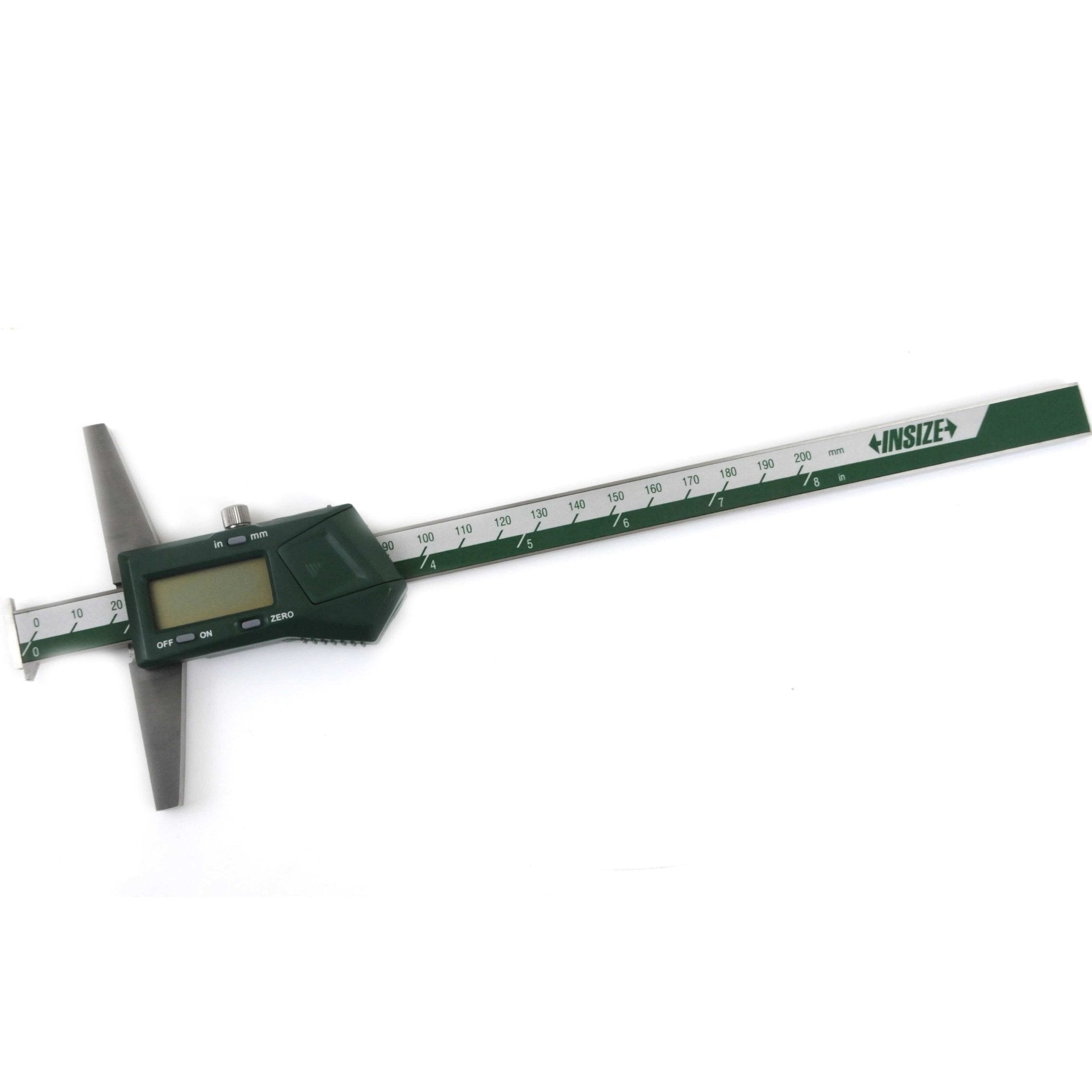 Insize Digital Double Hook Depth Gauge 0-300mm / 0-12" Range Series 1144-300A - Twin Eagle Imports