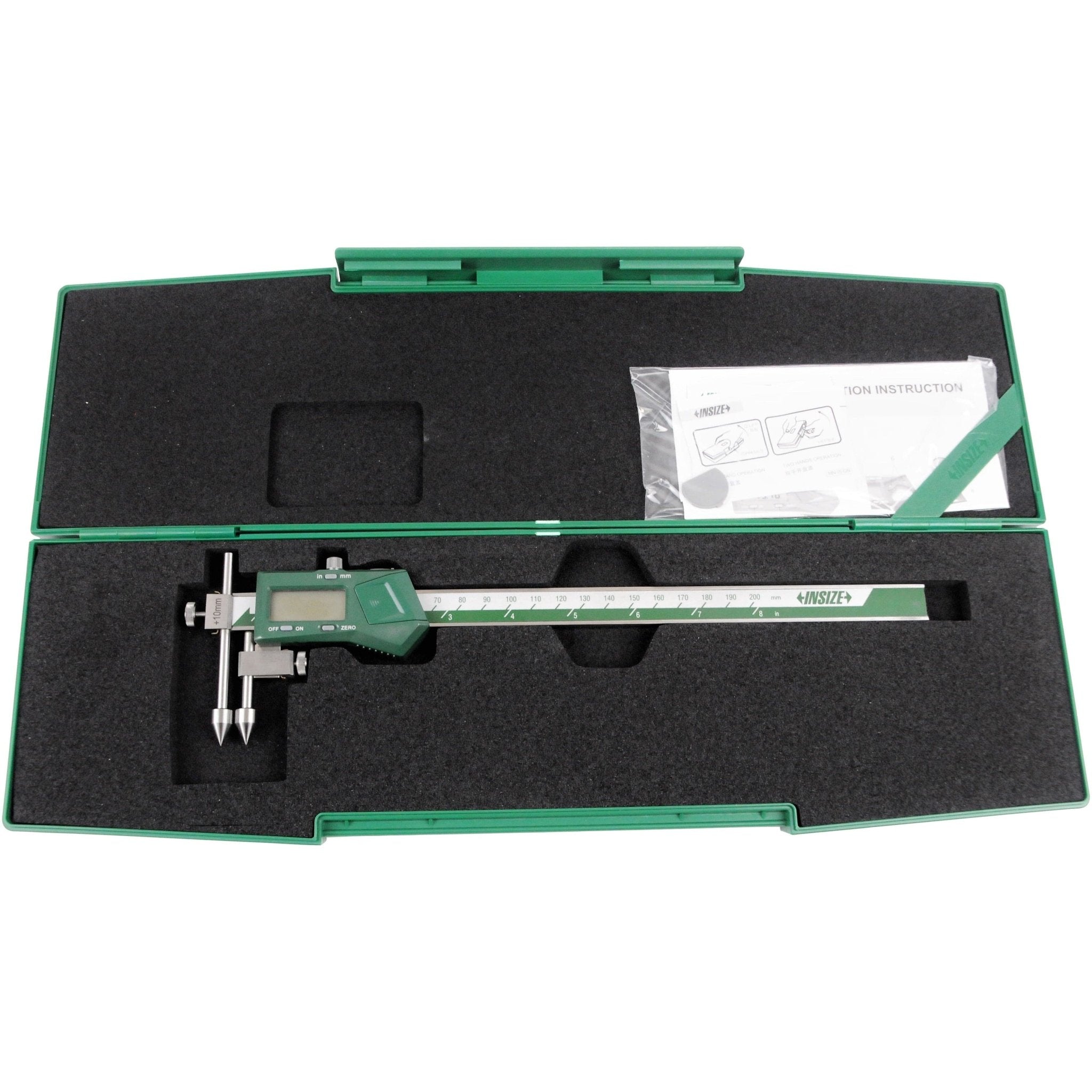 Insize Digital Offset Caliper 10-200mm Range Series 1192-200A - Twin Eagle Imports