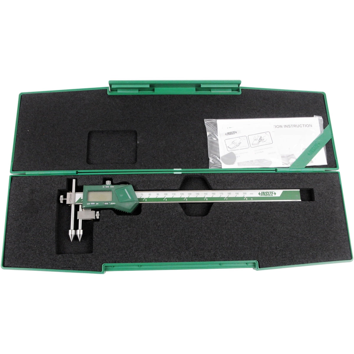 Insize Digital Offset Caliper 10-200mm Range Series 1192-200A - Twin Eagle Imports