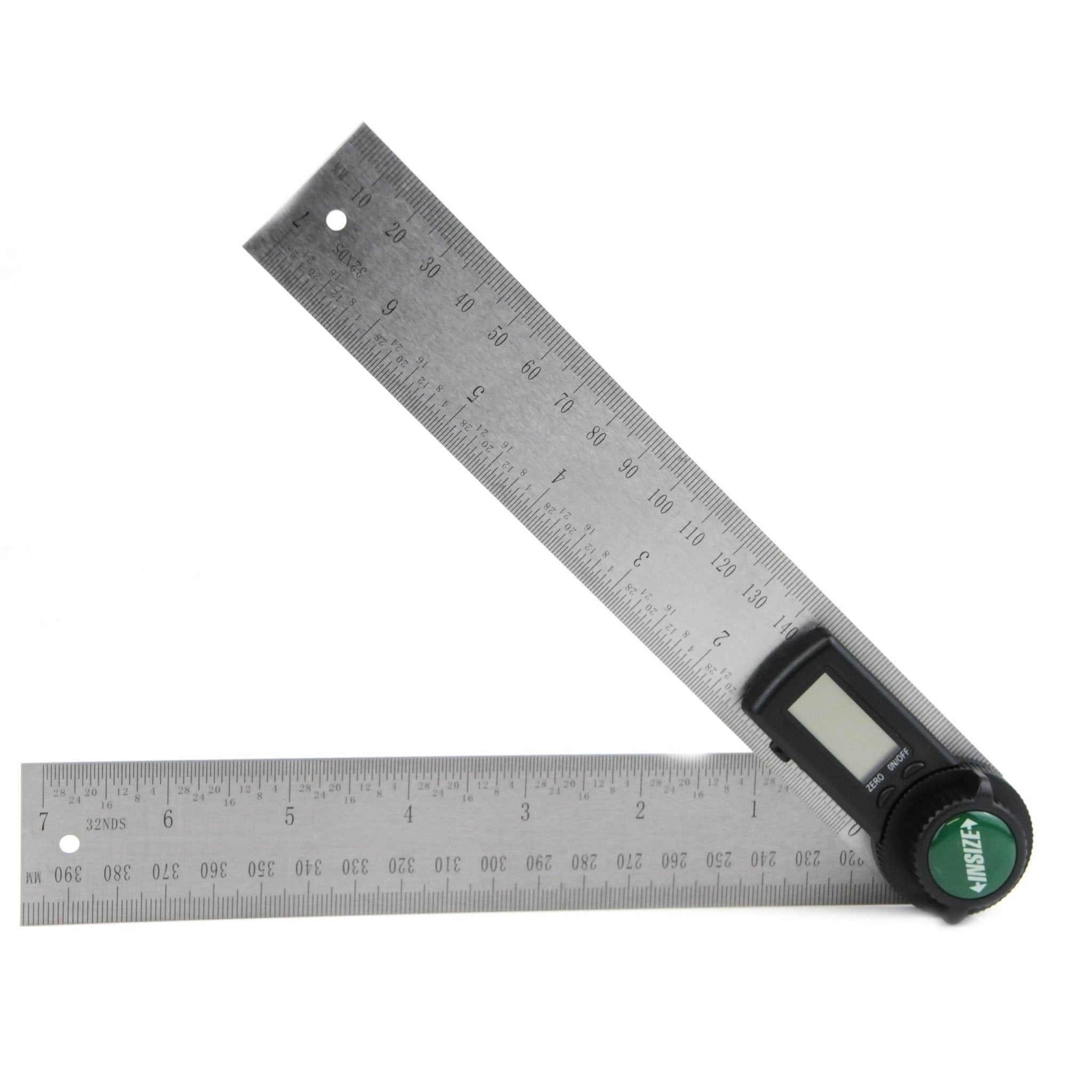Insize Digital Protractor 300mm 0-360° Range Series 2176-300 - Twin Eagle Imports