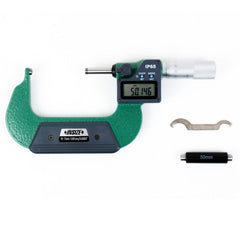 Insize Digital Spherical Anvil Tube Micrometer 50-75mm/2-3" Range Series 3560-75A - Twin Eagle Imports