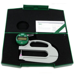 Insize Digital Thickness Gauge 0-10mm/0-0.4" Range Series 2872-10 - Twin Eagle Imports