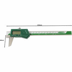 Insize Digital Tube Thickness Caliper 0-150mm/0-6" Range Series 1161-150A - Twin Eagle Imports