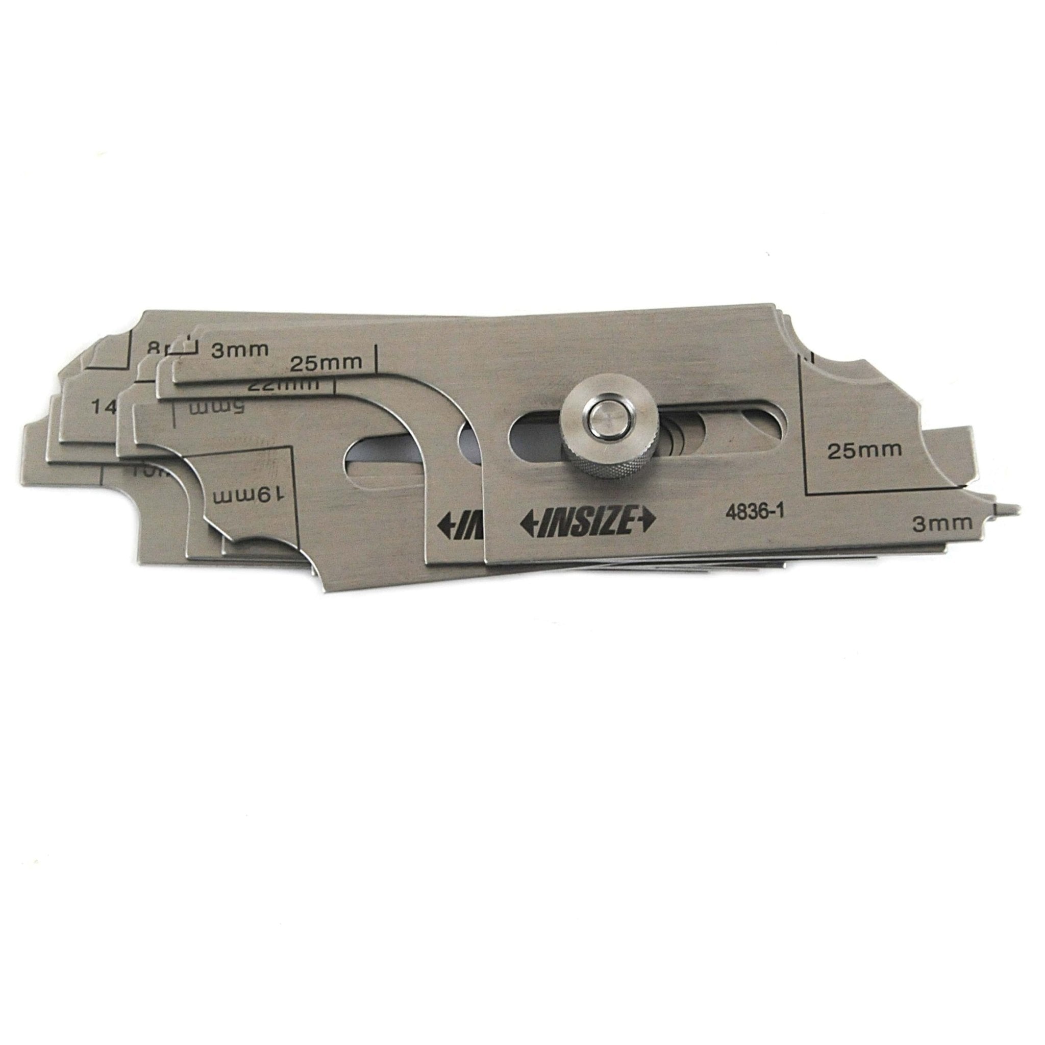 Insize Fillet Weld Gauge Series 4836-1 - Twin Eagle Imports