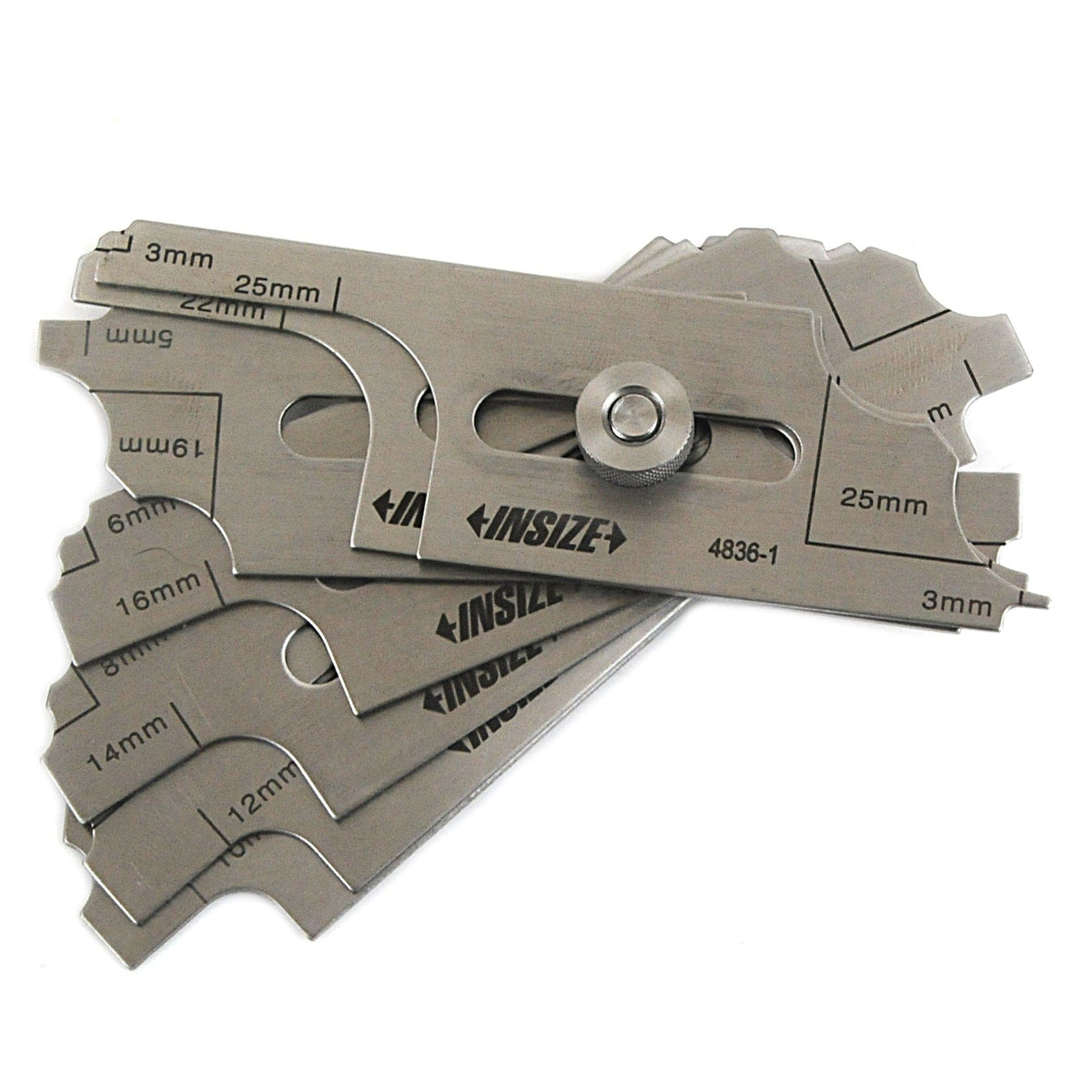 Insize Fillet Weld Gauge Series 4836-1 - Twin Eagle Imports