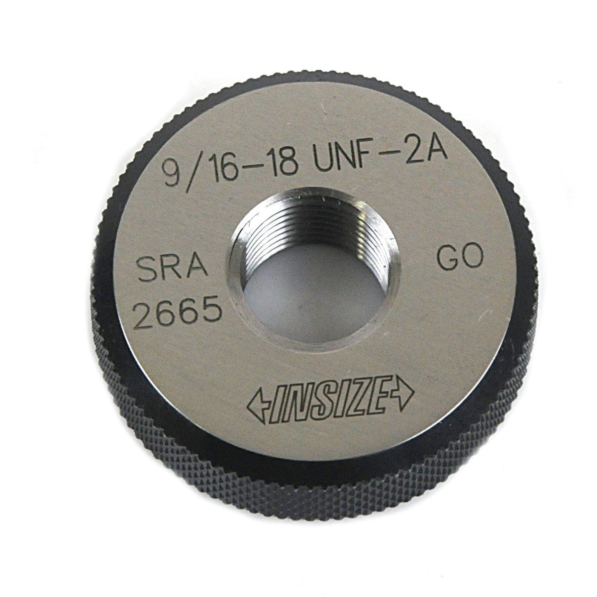 Insize GO Thread Ring Gauge 9/16"-18 UNF Series - 4633-9D2 - Twin Eagle Imports