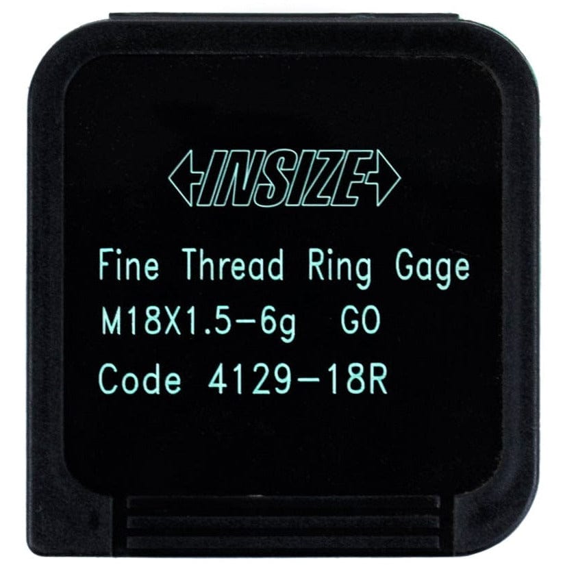 Insize GO Thread Ring Gauge M18X1.5 Series 4129-18R - Twin Eagle Imports