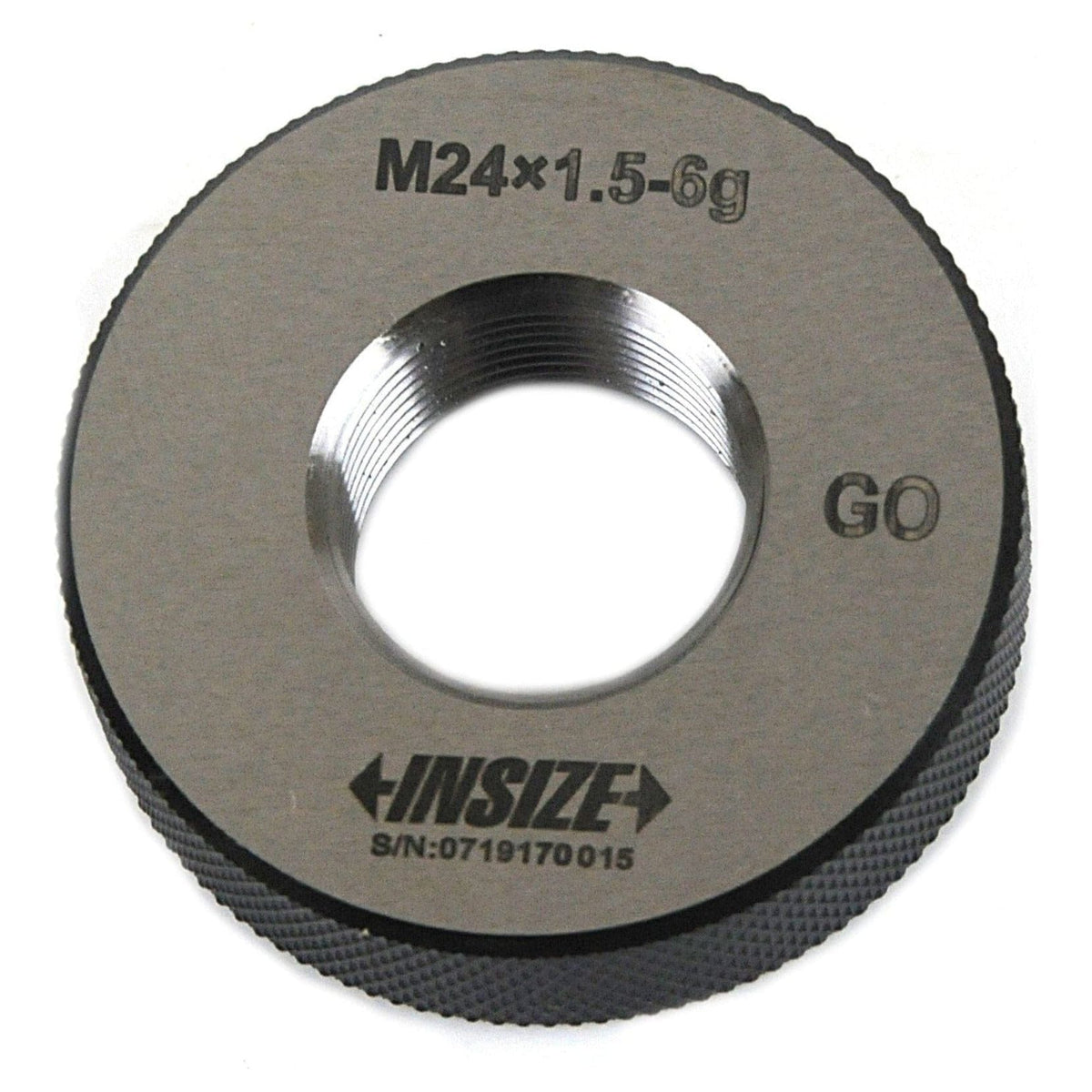 Insize GO Thread Ring Gauge M24X1.5 Series 4129-24R - Twin Eagle Imports