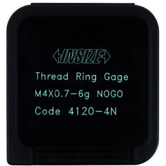 Insize GO Thread Ring Gauge M4X0.7 Series 4120-4 - Twin Eagle Imports