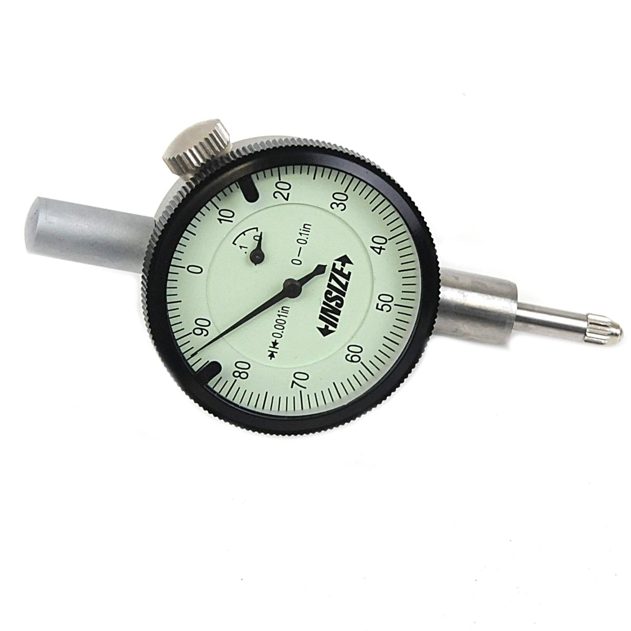 Insize Imperial Compact Dial Indicator Range 0 - 0.1" Series 2304-01 - Twin Eagle Imports