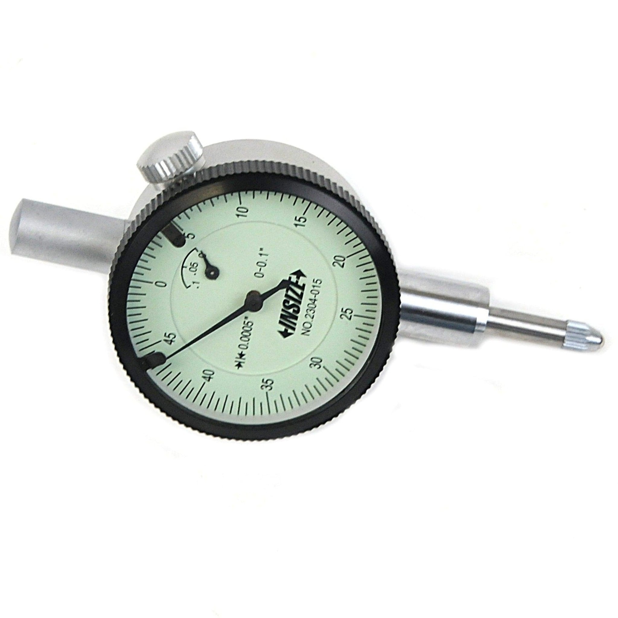 Insize Imperial Compact Dial Indicator Range 0 - 0.5" Series 2304-015 - Twin Eagle Imports
