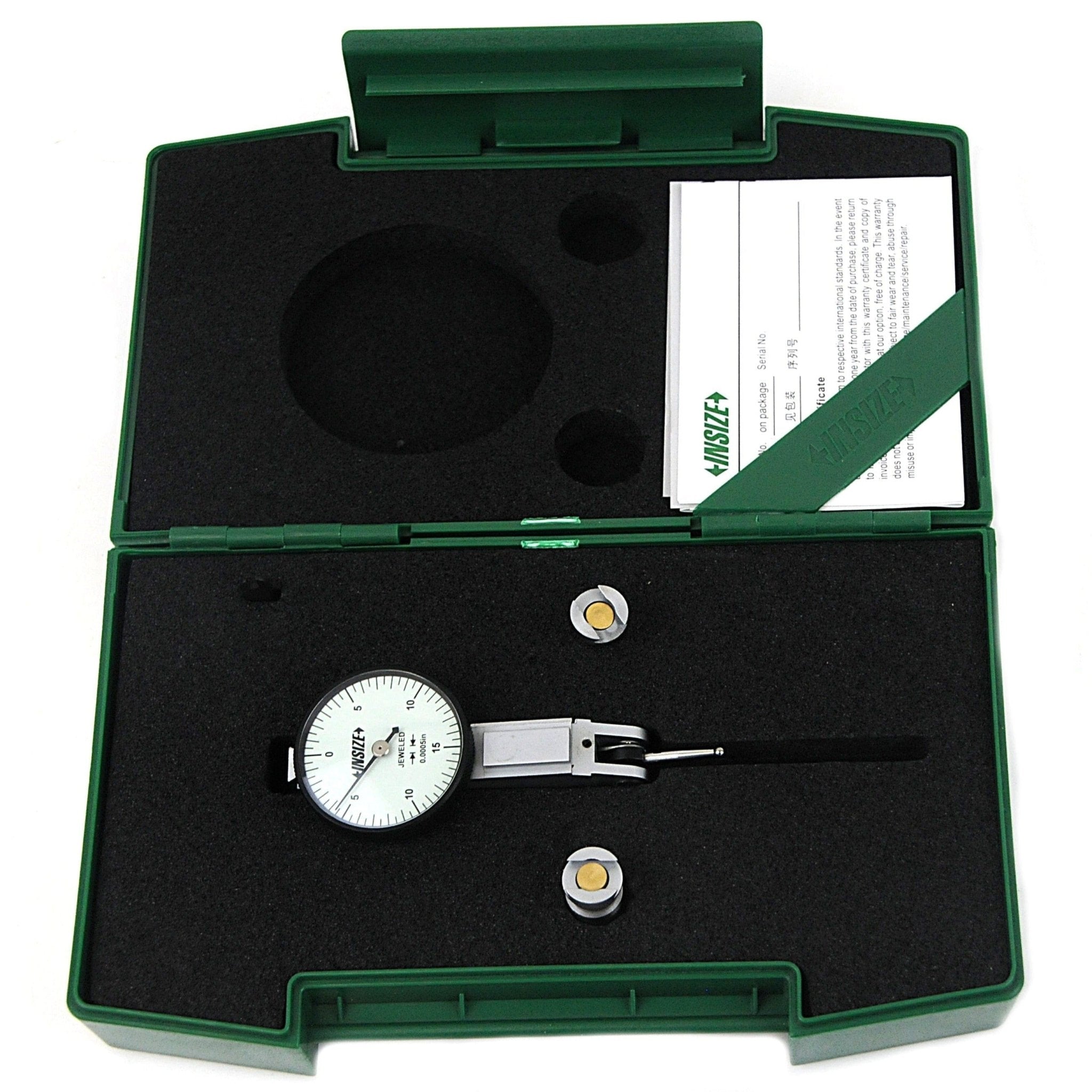 Insize Imperial Dial Indicator 0.03" Range Series 2380-35 - Twin Eagle Imports