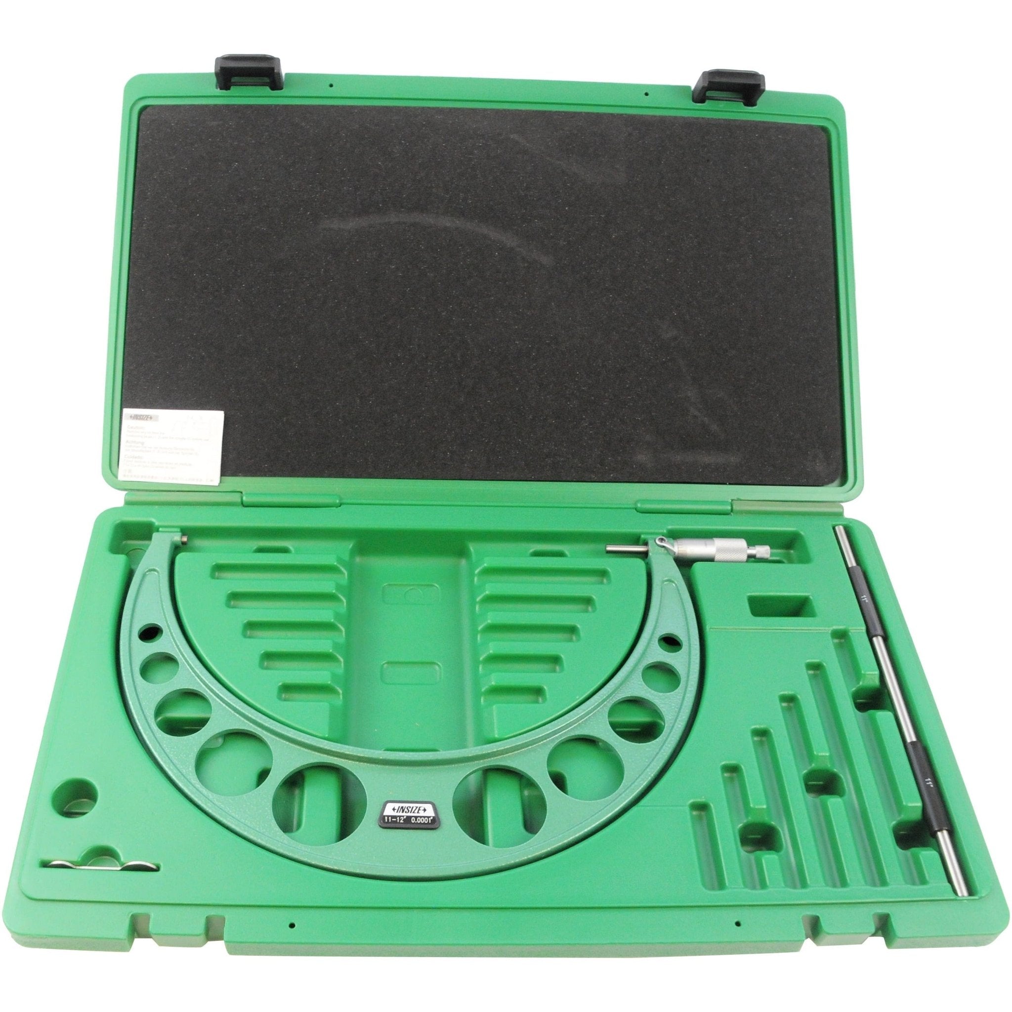 Insize Imperial Outside Micrometer 11-12" Range Series 3203-12A - Twin Eagle Imports