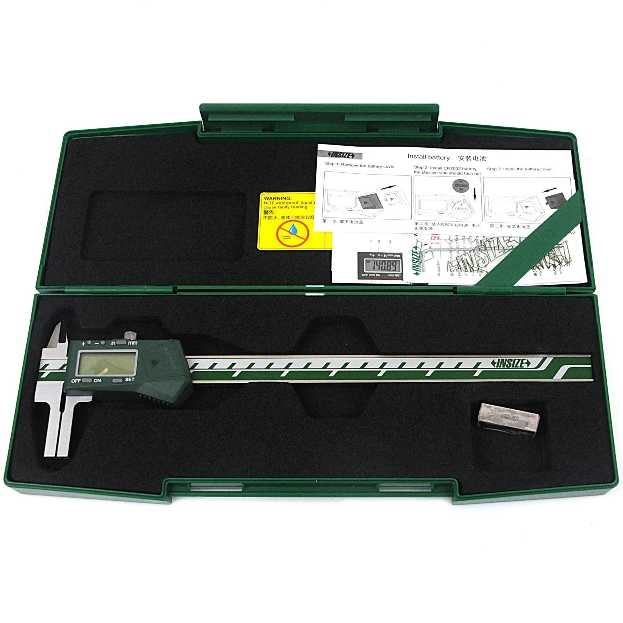 Insize Interchangeable Point Digital Caliper Range Series 1526-200 - Twin Eagle Imports