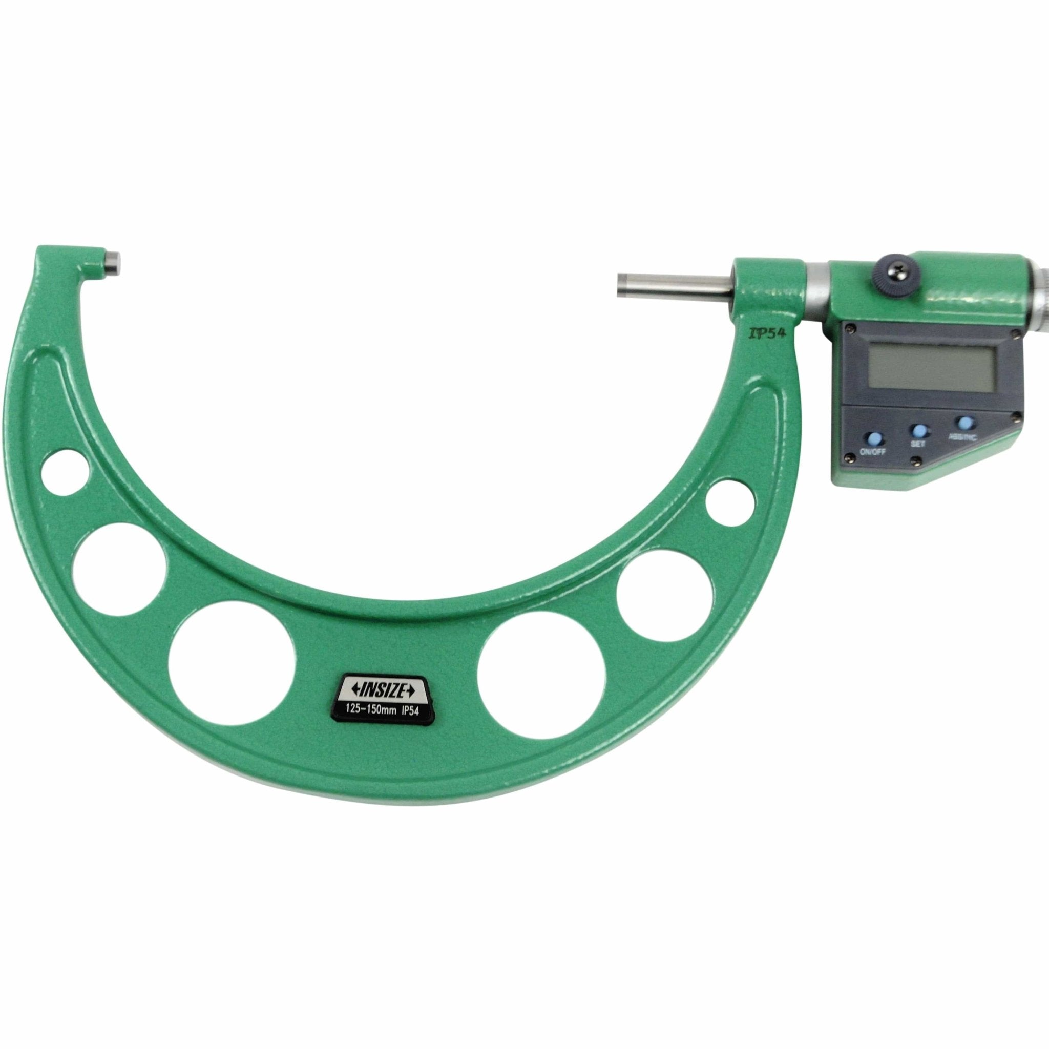 Insize IP65 Digital Outside Micrometer 125-150MM / 5-6"Range Series 3108-150A - Twin Eagle Imports