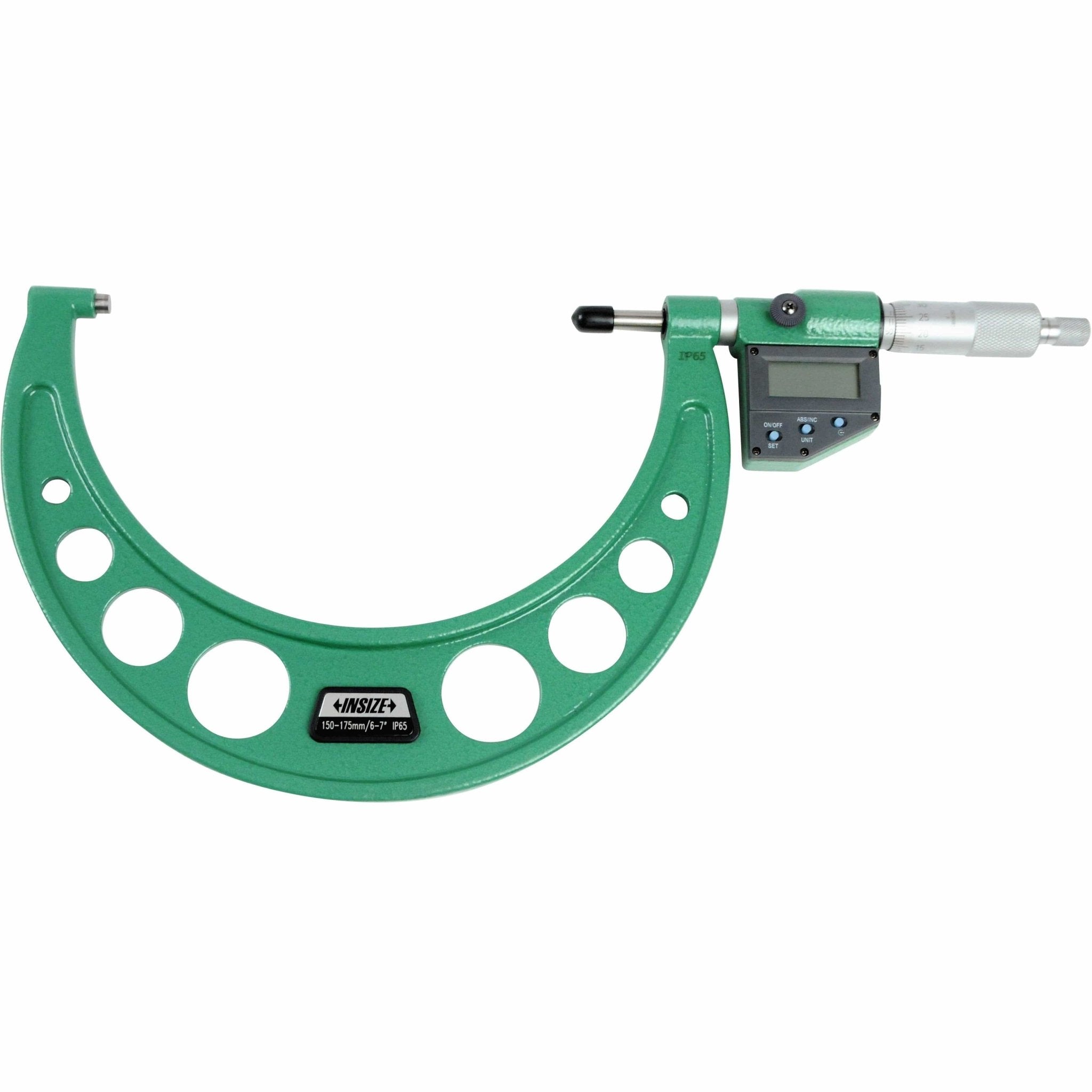 Insize IP65 Digital Outside Micrometer 150-175mm / 6-7" Range Series 3101-175A - Twin Eagle Imports