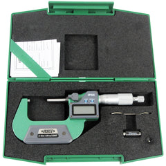 Insize IP65 Digital Outside Micrometer 25 - 50mm / 1-2" Range Series 3101-50A - Twin Eagle Imports