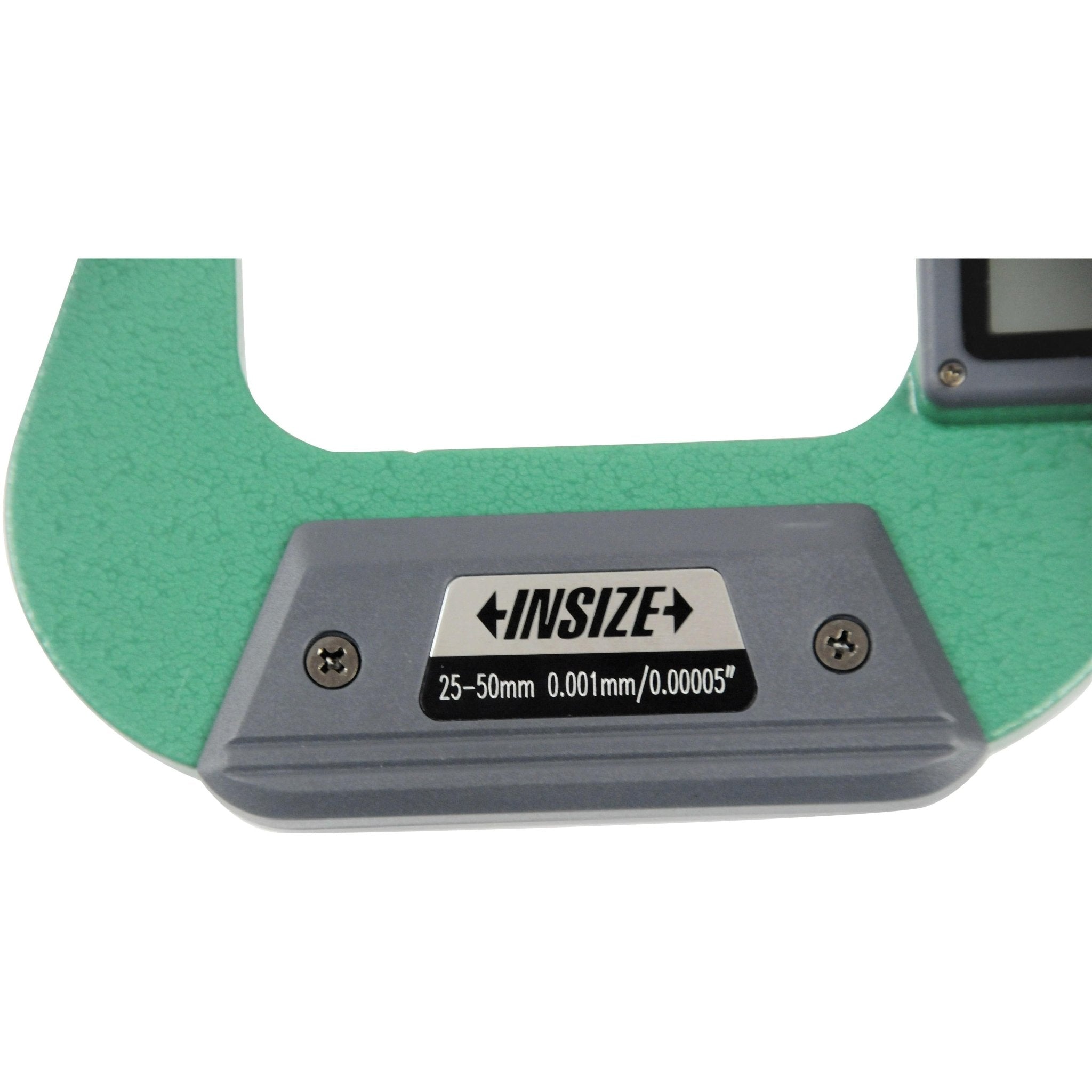 Insize IP65 Digital Outside Micrometer 25-50mm / 1-2" Range Series 3108-50A - Twin Eagle Imports