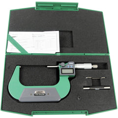 Insize IP65 Digital Outside Micrometer 75-100mm / 3"-4" Range Series 3108-100A - Twin Eagle Imports