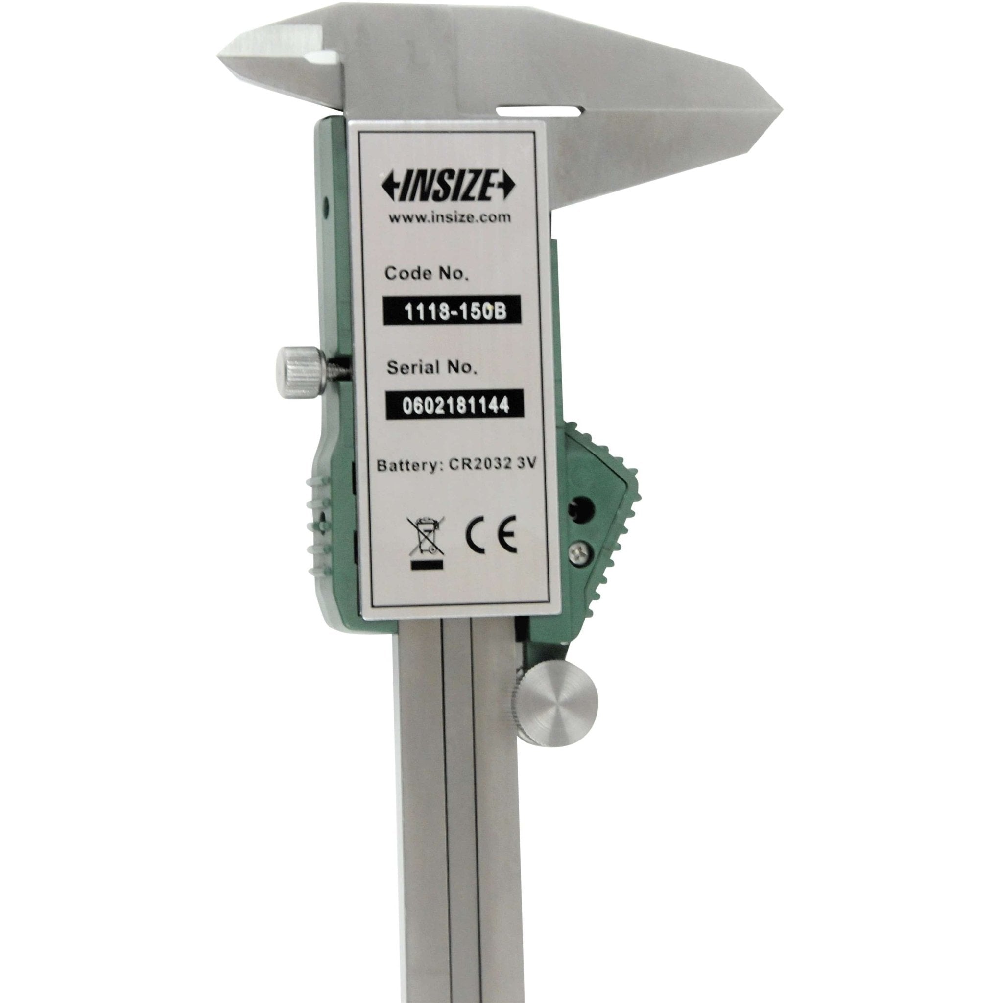 INSIZE IP67 Waterproof Digital Caliper 0-150mm / 0-6" Range Series 1118-150B - Twin Eagle Imports