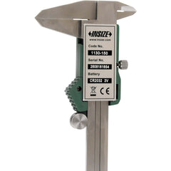 Insize Left Hand Digital Caliper 0-150mm/0-6" Range Series 1130-150 - Twin Eagle Imports