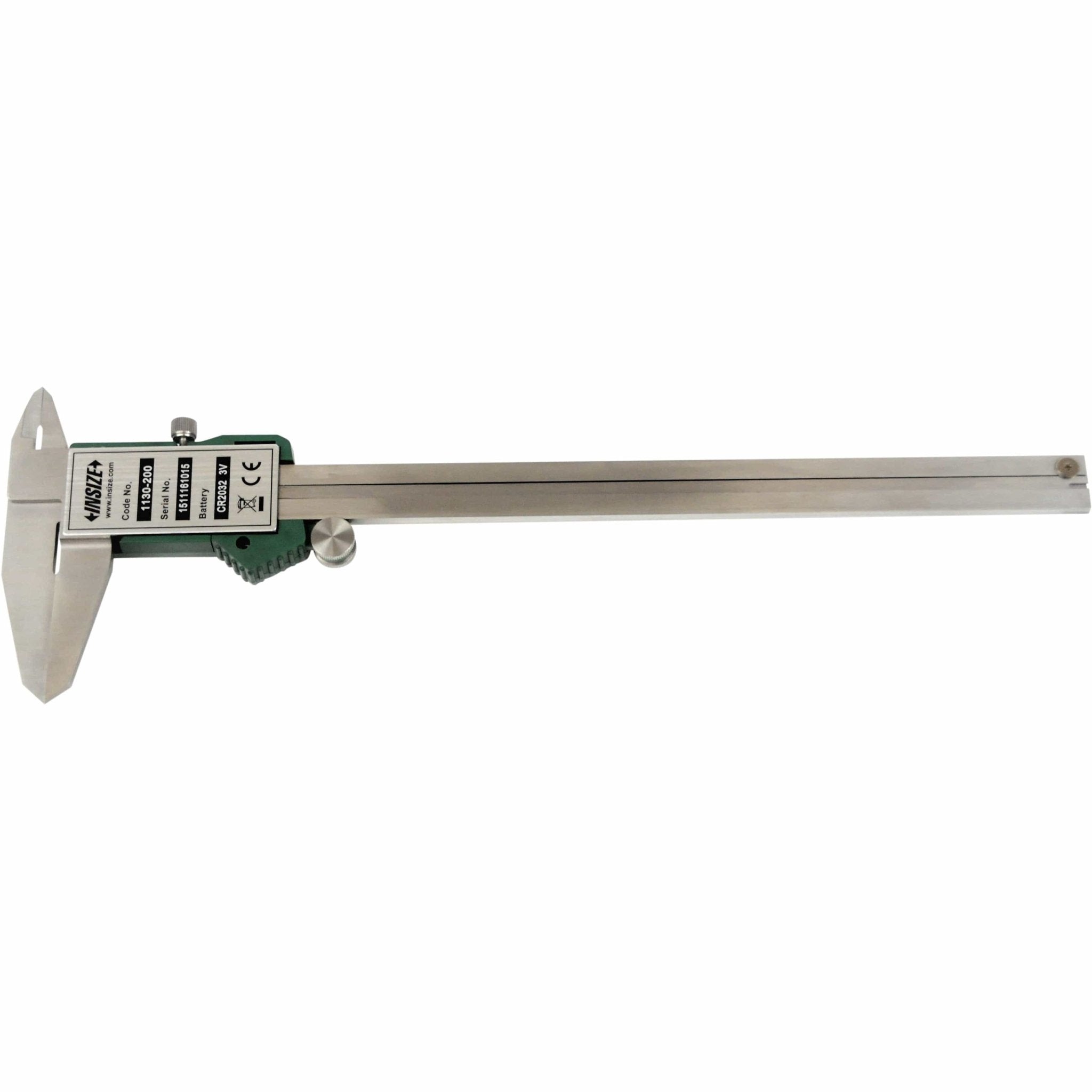 Insize Left Hand Digital Caliper 0-200mm/0-8" Range Series 1130-200 - Twin Eagle Imports