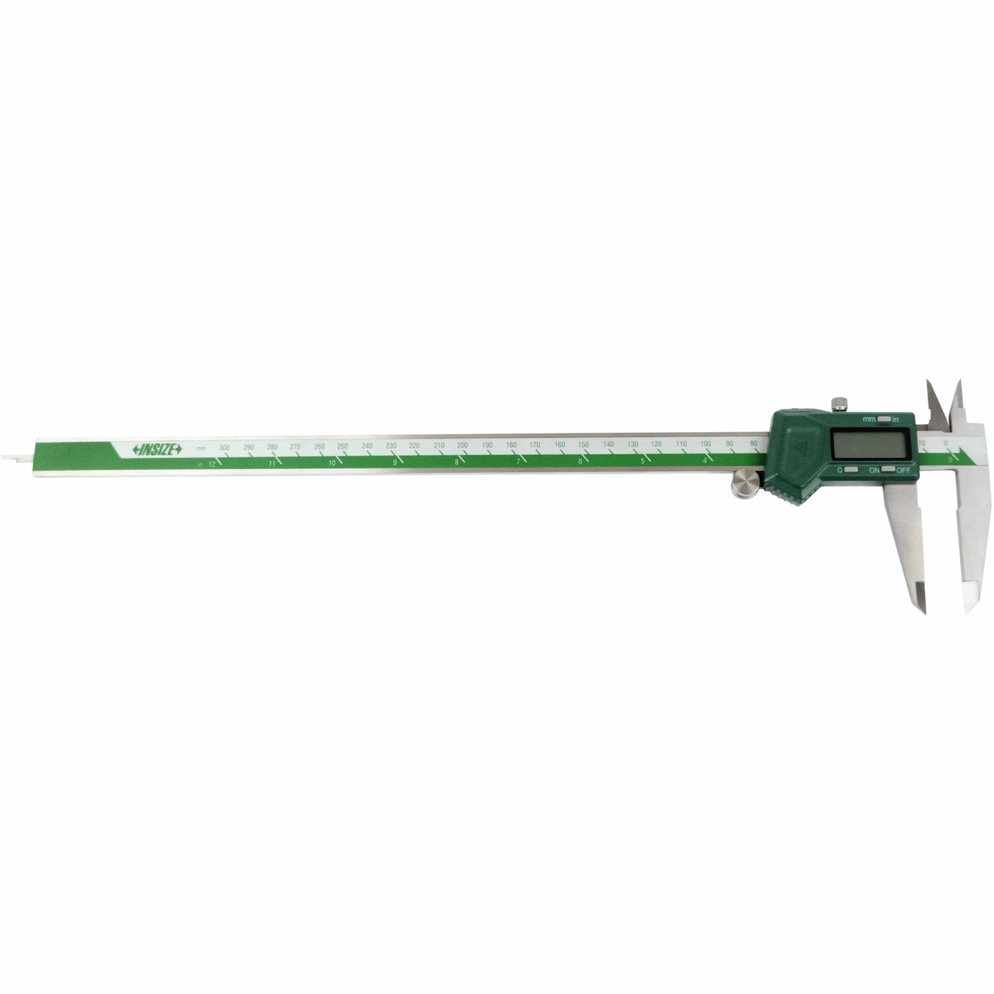 Insize Left Hand Digital Caliper 0-300mm/0-12" Range Series 1130-300 - Twin Eagle Imports