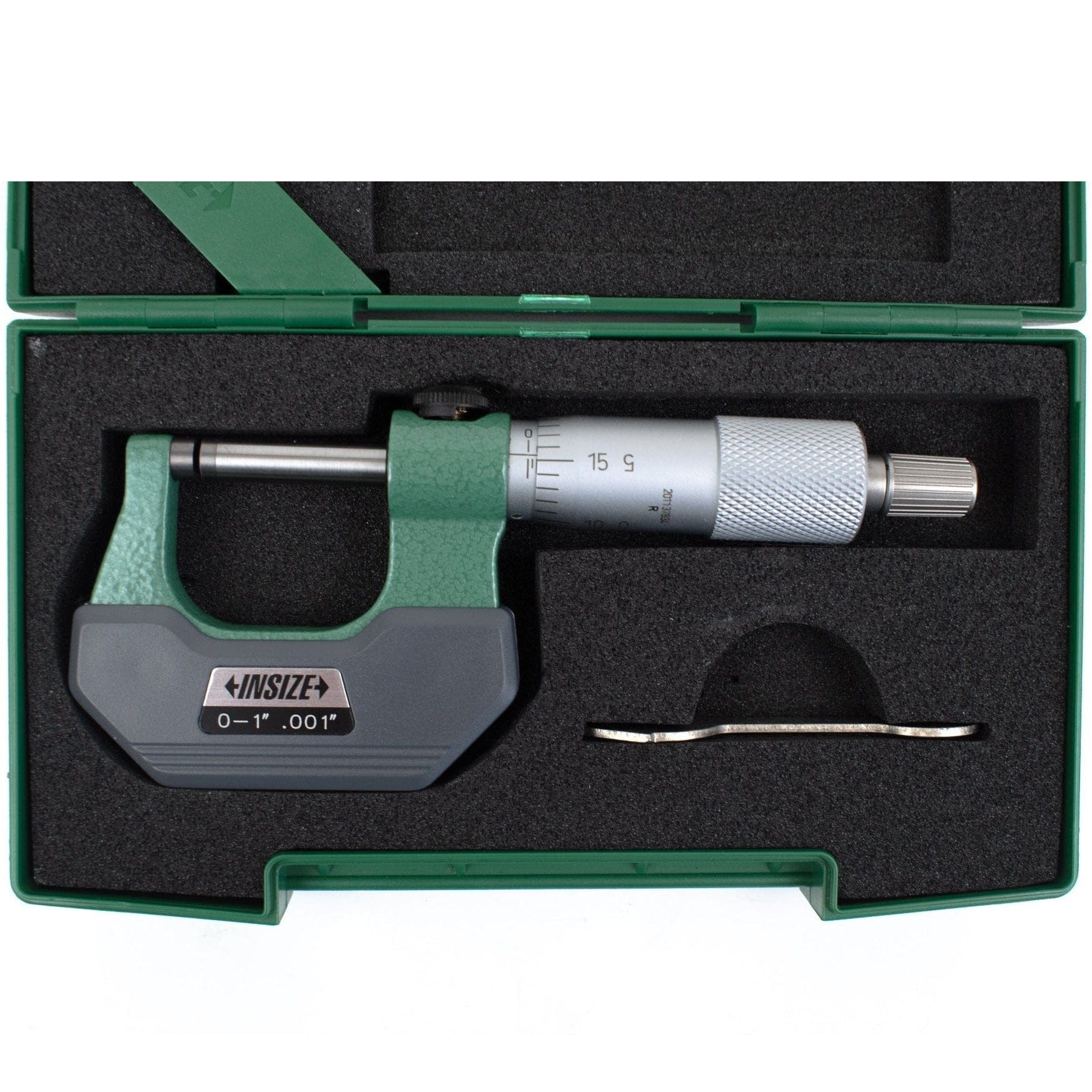 Insize Left Hand/Right Hand Outside Micrometer 0-1" Range Series 3236-1B - Twin Eagle Imports