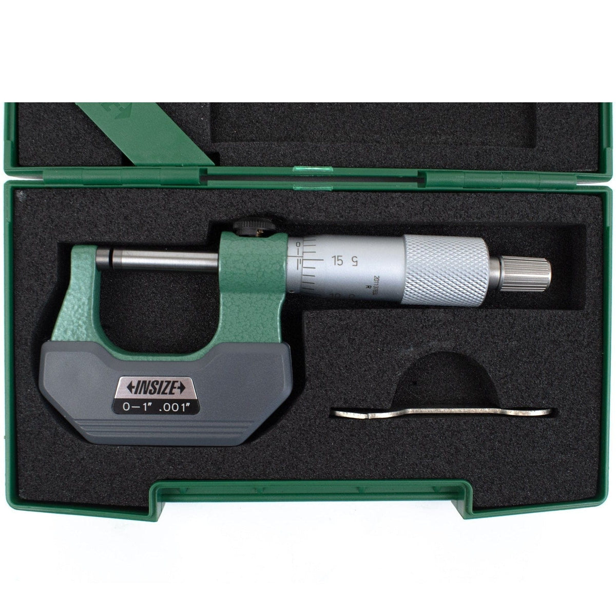 Insize Left Hand/Right Hand Outside Micrometer 0-1" Range Series 3236-1B - Twin Eagle Imports